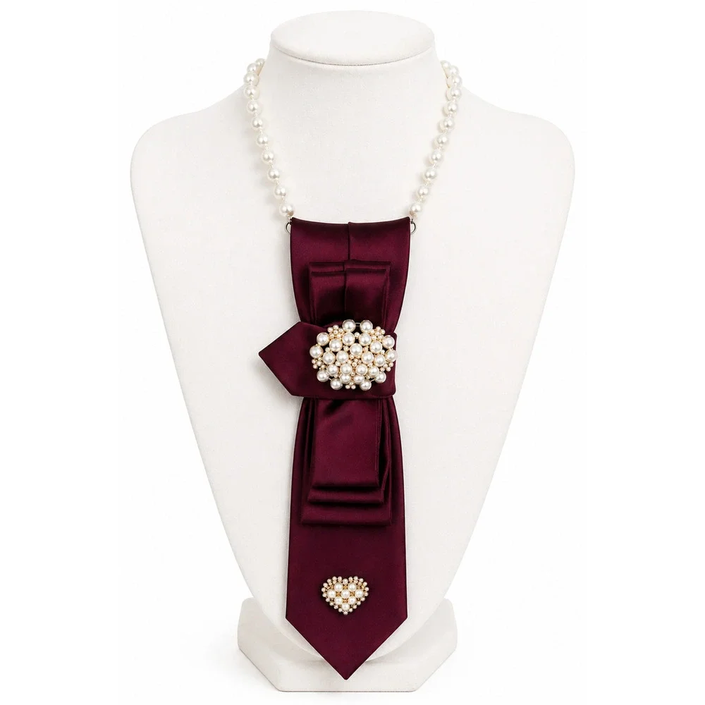 The Pearl Heart Elegance Tie
